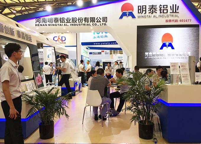【铝工业展】云顶集团地铁车箱体风靡国际铝工业展会场
