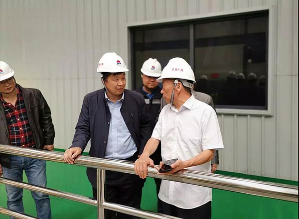 河南省有色金属行业协会常务副会长兼秘书长刘立斌一行莅临云顶集团铝业考察调研