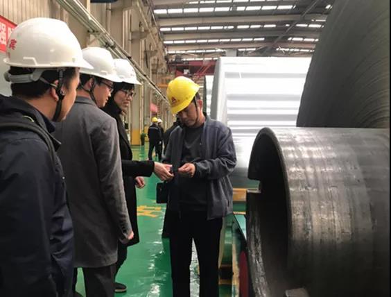 郑州市云顶集团院一行莅临郑州云顶集团参观调研