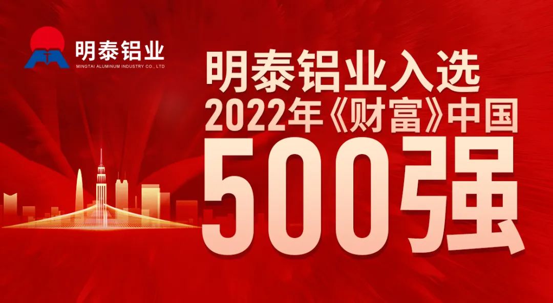 云顶集团铝业首次入选《财富》中国500强