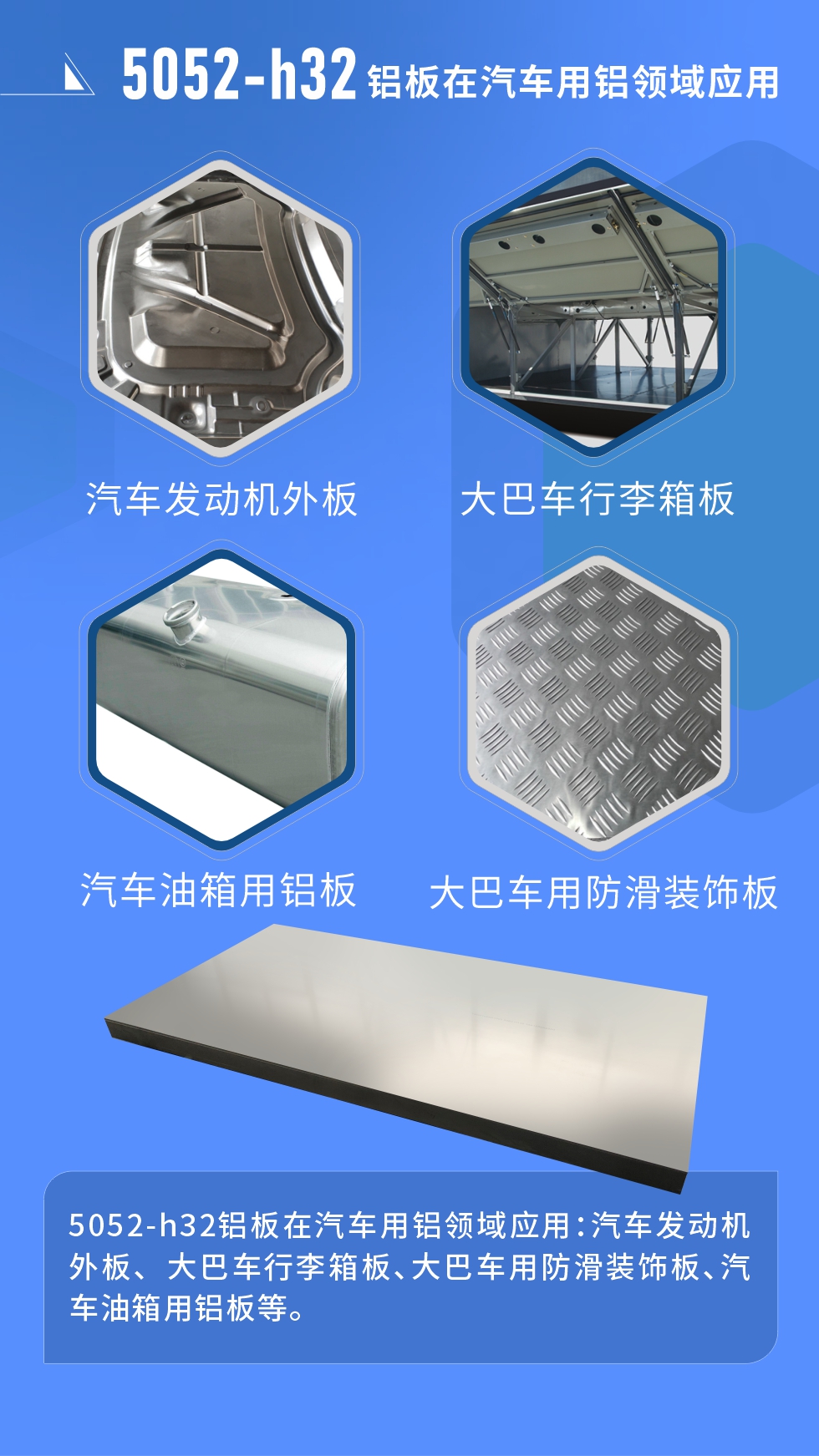 5052铝合金厚板用途： 料仓、法兰料、GIS壳体、游艇、内衣模/鞋模、储气筒、口罩机器、口罩机、精密机械加工等;