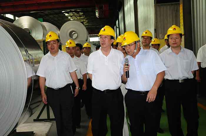 原河南省委书记郭庚茂到公司参观指导