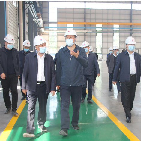 河南省人大常委会副主任、党组副书记马懿到公司参观指导