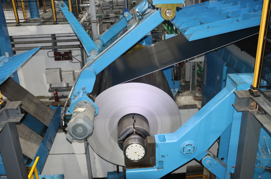 喜讯！义瑞新材热轧生产线精轧机成功穿带