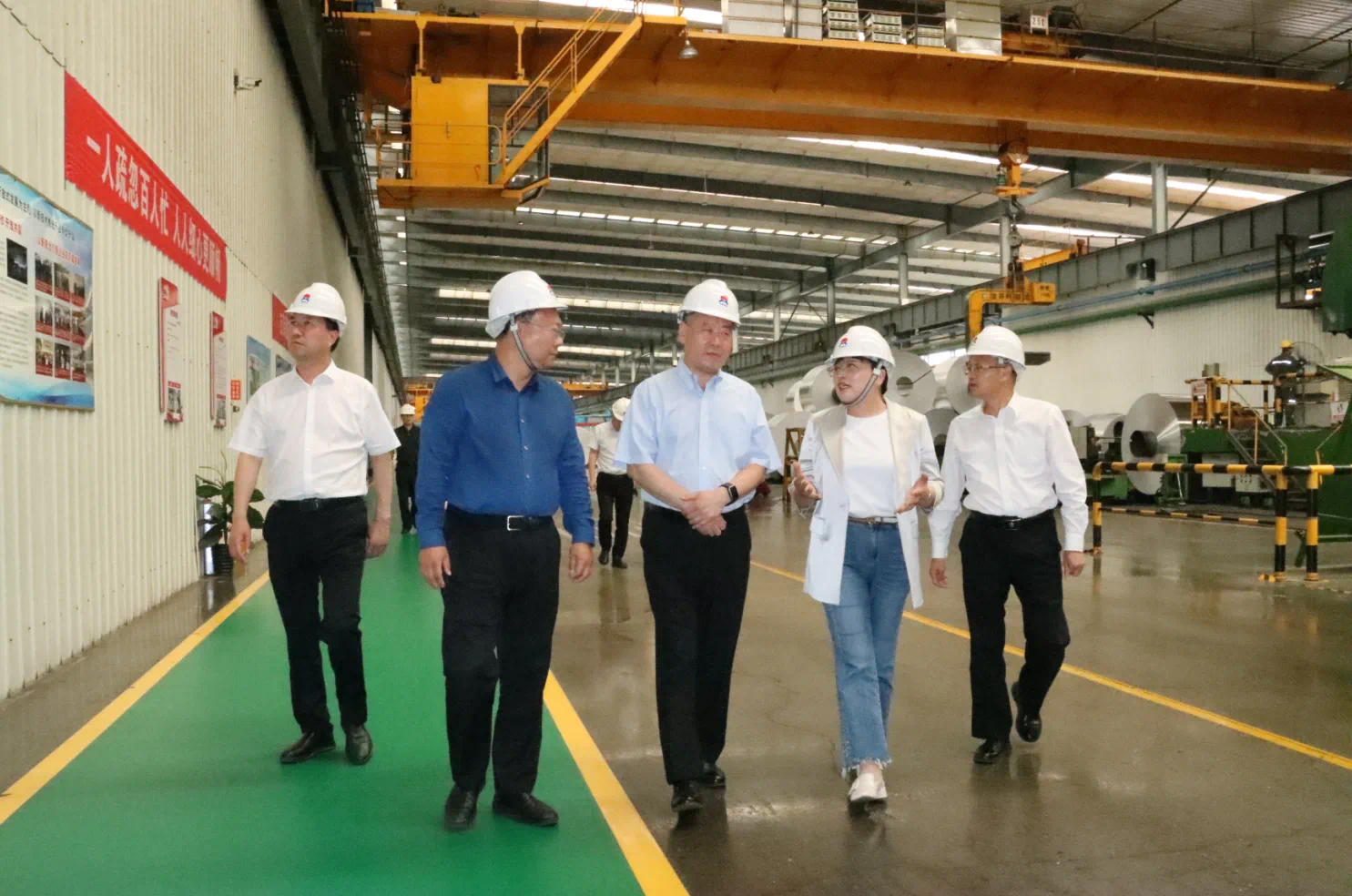 郑州海关副关长李兆明到云顶集团科技调研